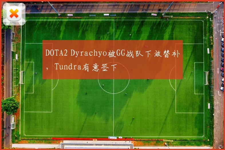 DOTA2 Dyrachyo被GG战队下放替补，Tundra有意签下